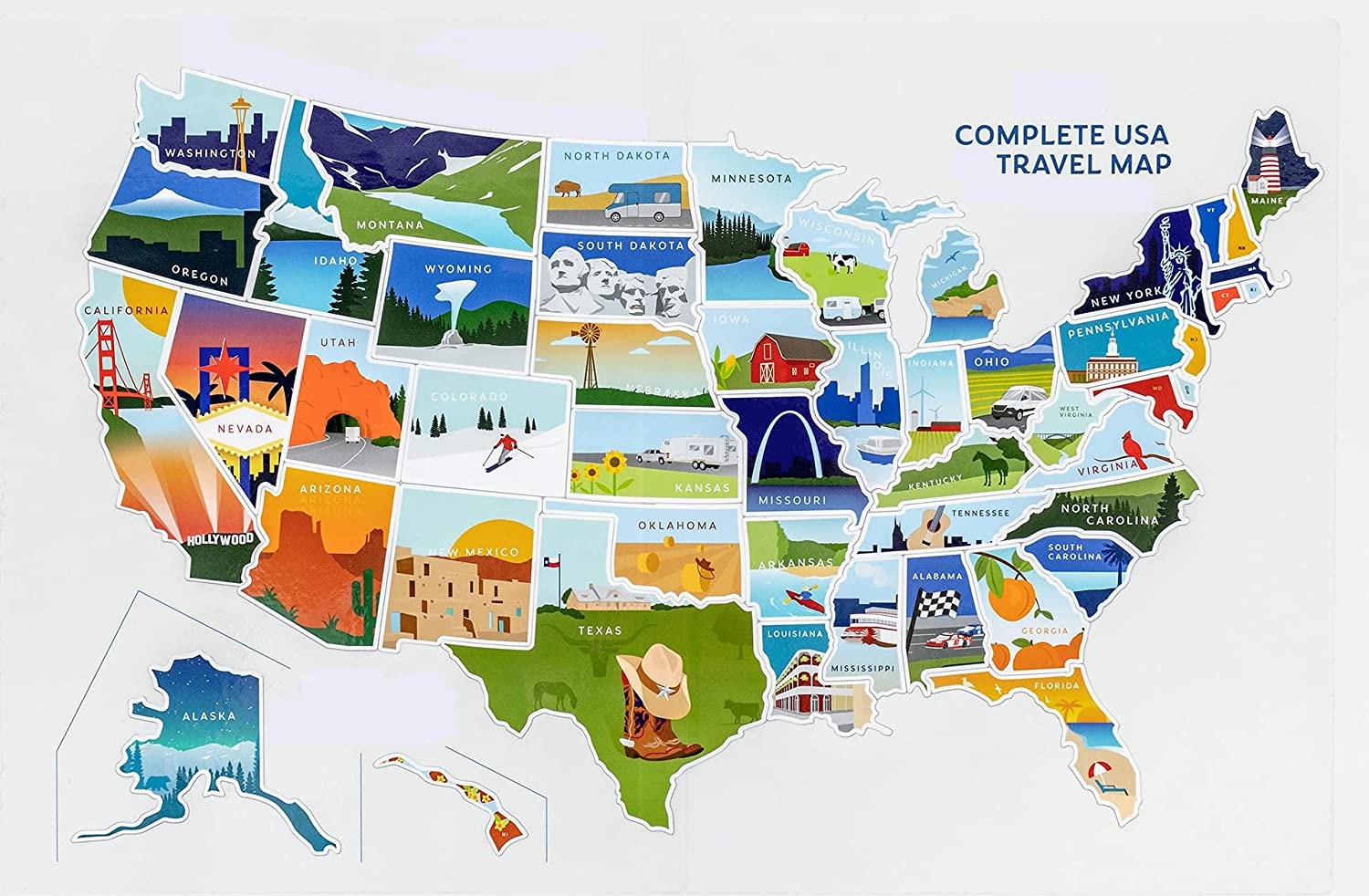 U.S Travel Map