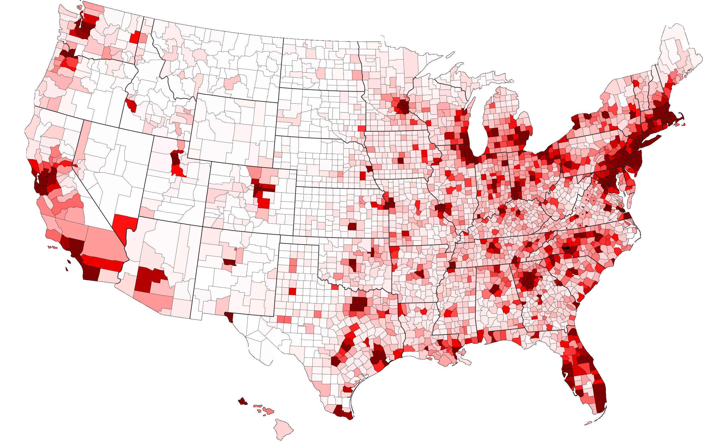 Demographic Map USA