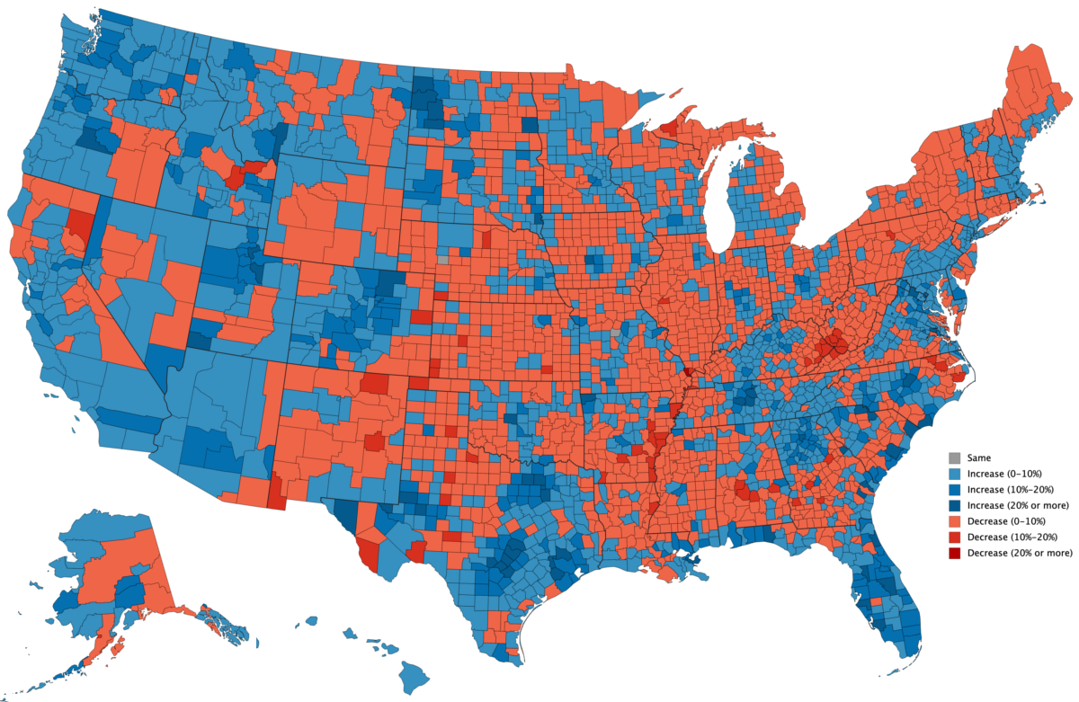 Printable U.S Demographic Map