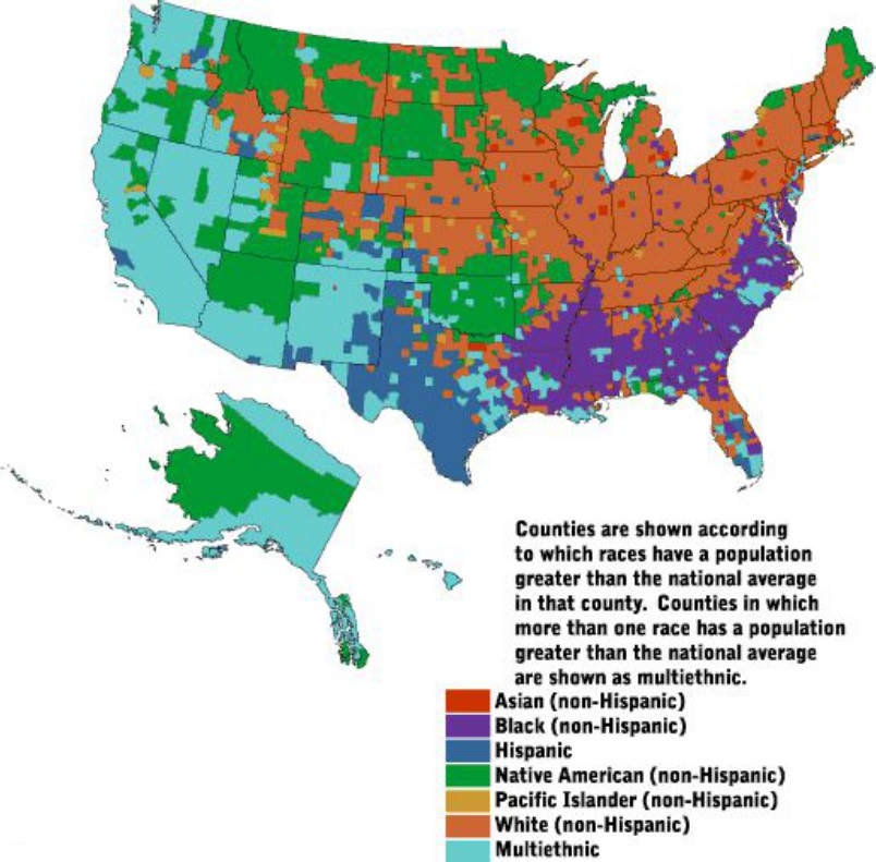 U.S Demographics Interactive Map