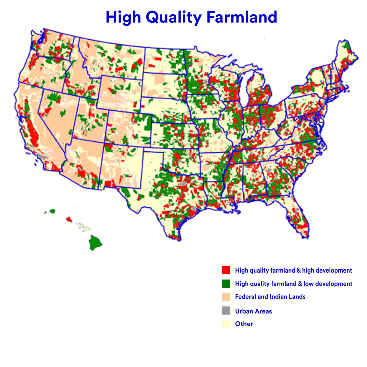 U.S Farmland Map