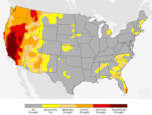 America Wildfire Map