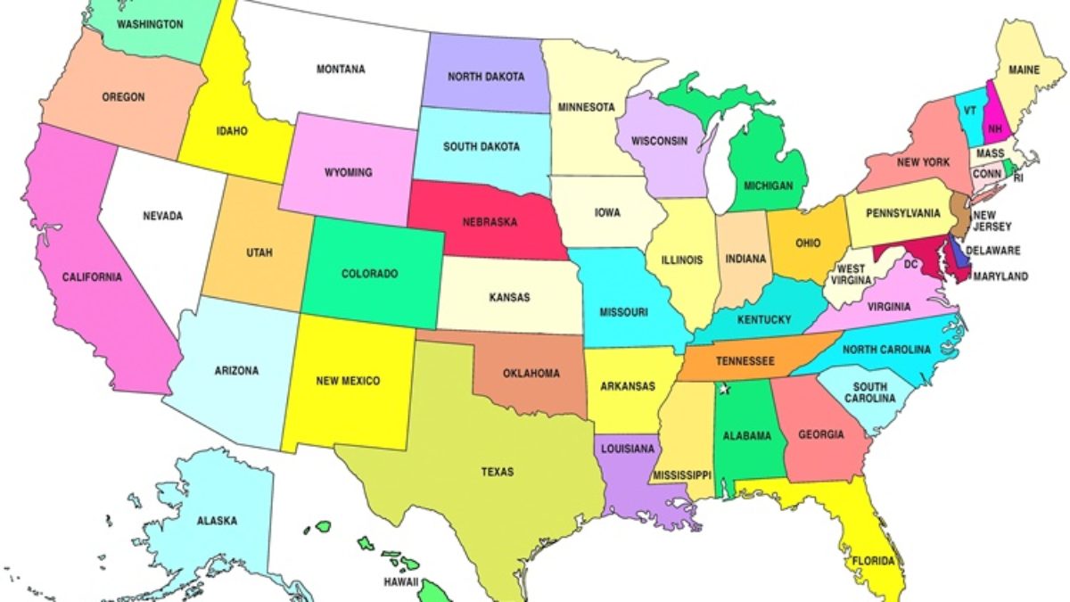 U.S Abbreviations Map