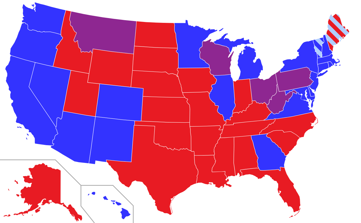 U.S Senate Map