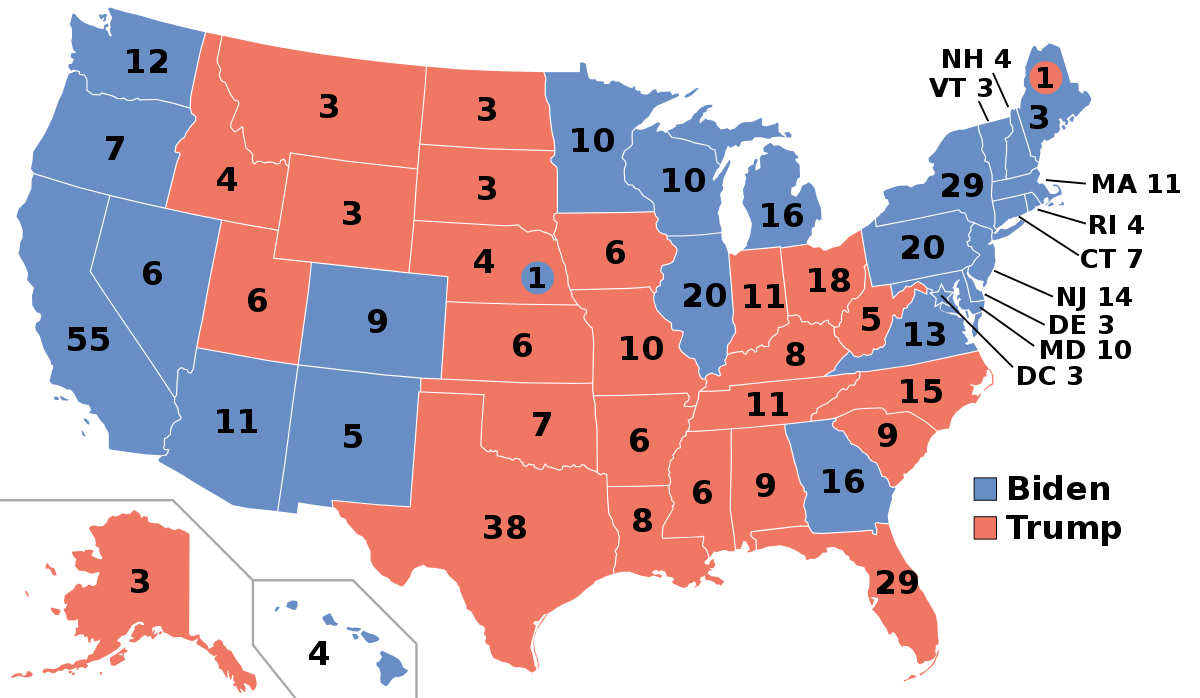U.S Voting Map