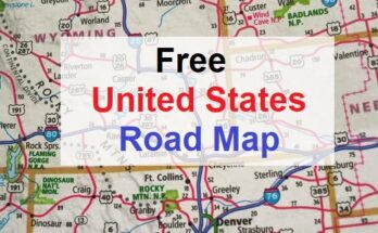 Free United States Road Map