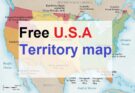 U.S.A territory maps