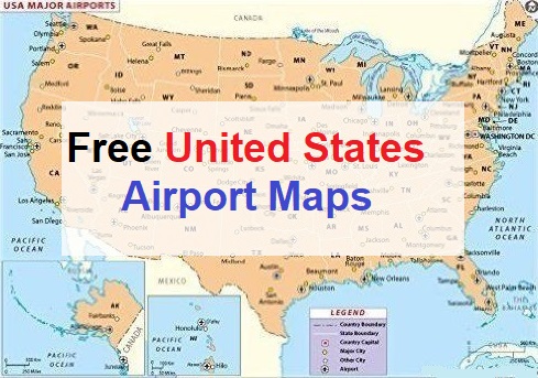 airports in america map