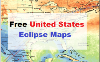 Free United states eclipse map