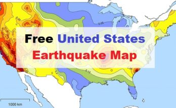 Free United States Earthquake Map