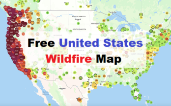 Free United States Wildfire Map